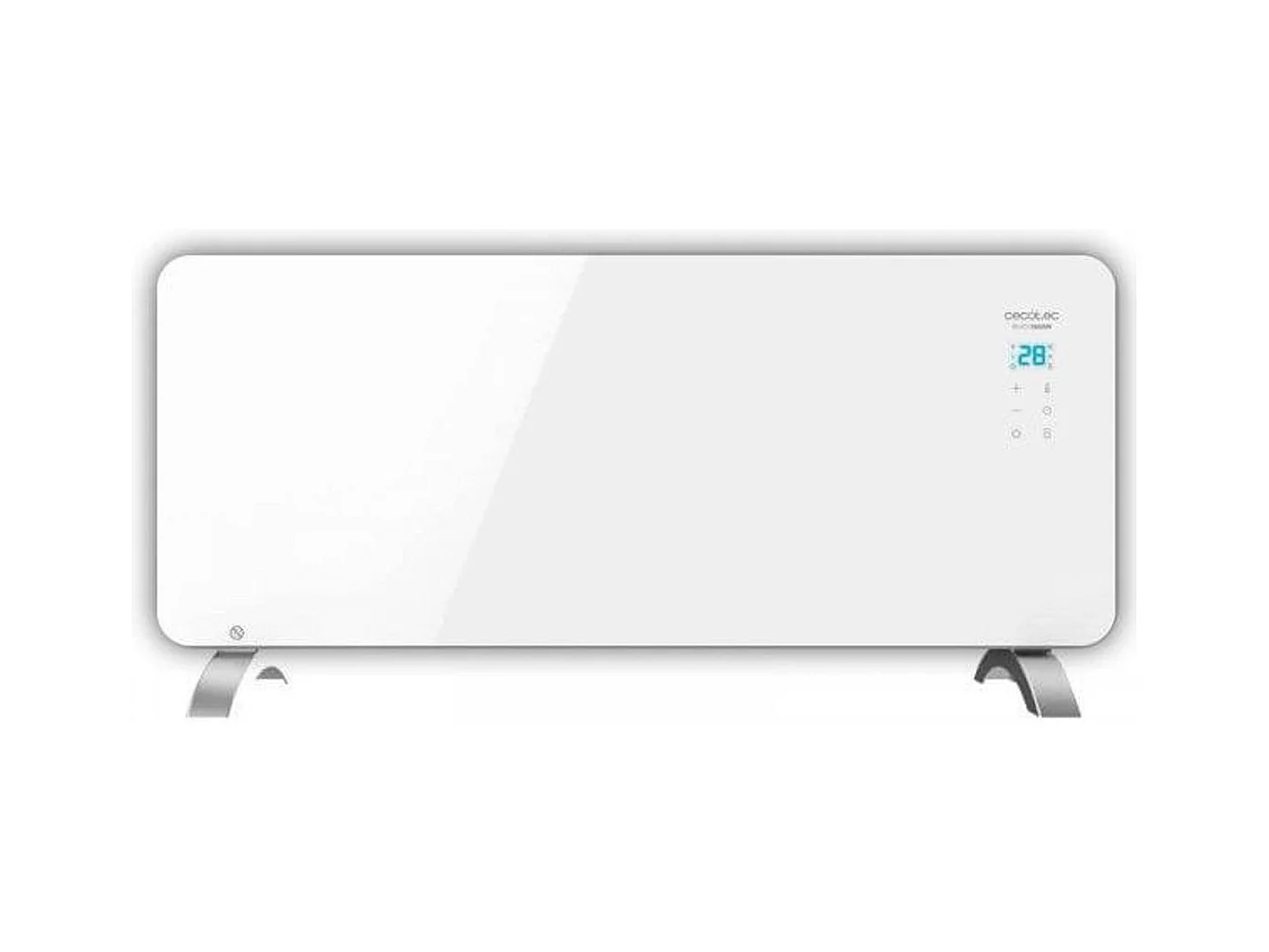 Radiador Cecotec Ready Warm 6650 1000W cristal con wifi blanco