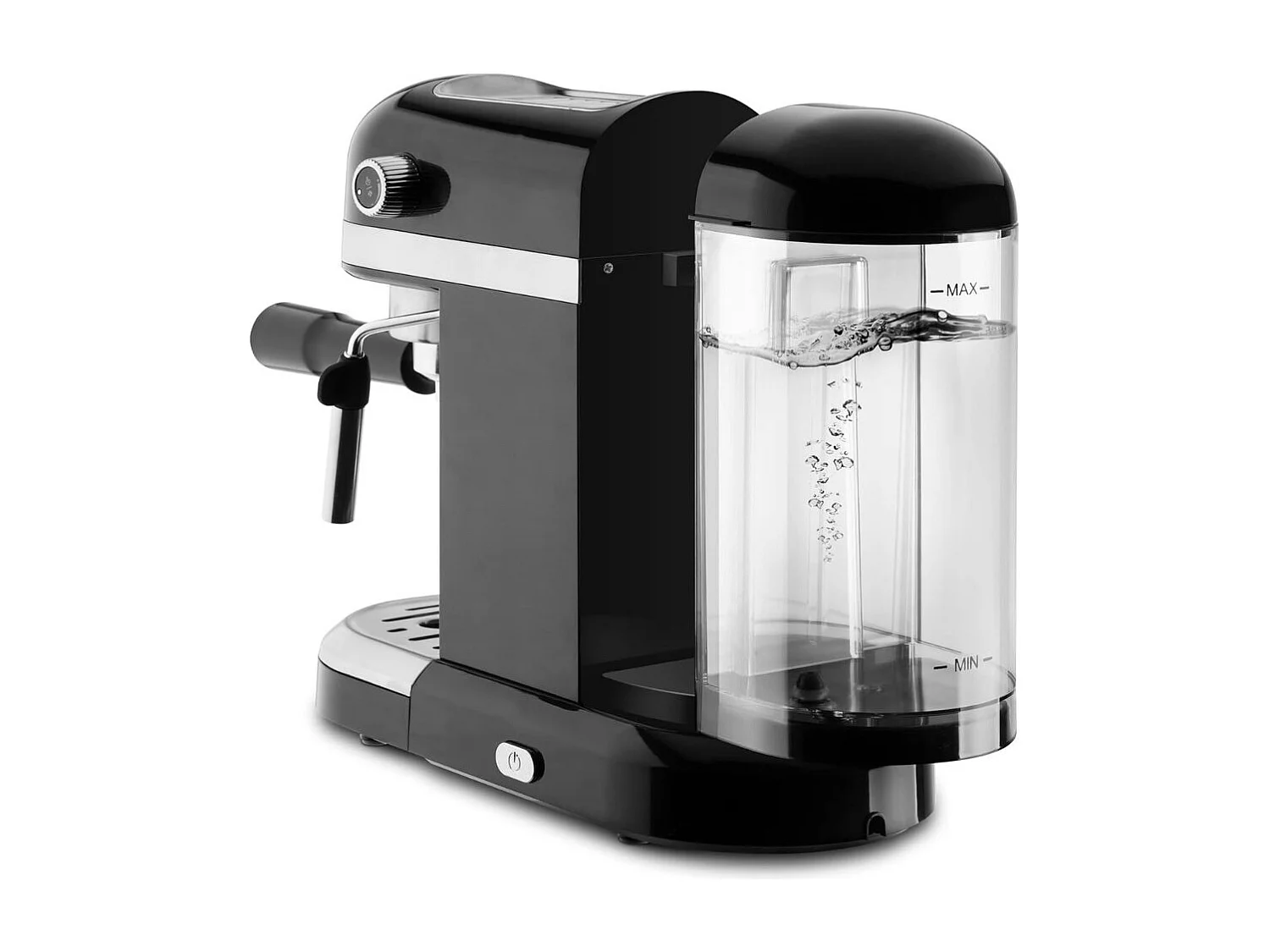 Cafetera espresso Ufesa Palermo 1350W 1,4L panel táctil 2 tazas negro