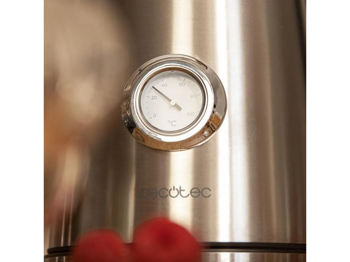 Hervidor de agua Cecotec Thermosense 620 Vintage 2200W 1,7L inox