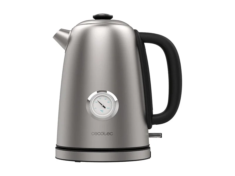 Hervidor de agua Cecotec Thermosense 620 Vintage 2200W 1,7L inox