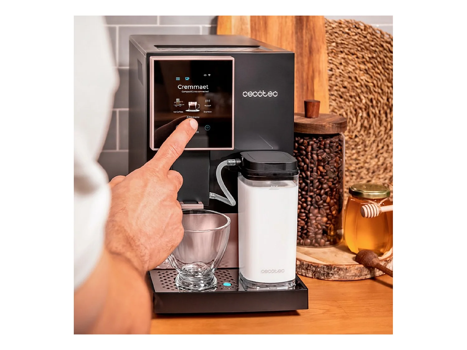 Cecotec 01461 macchina per caffè Automatica Manuale Macchina per espresso 1.1 L