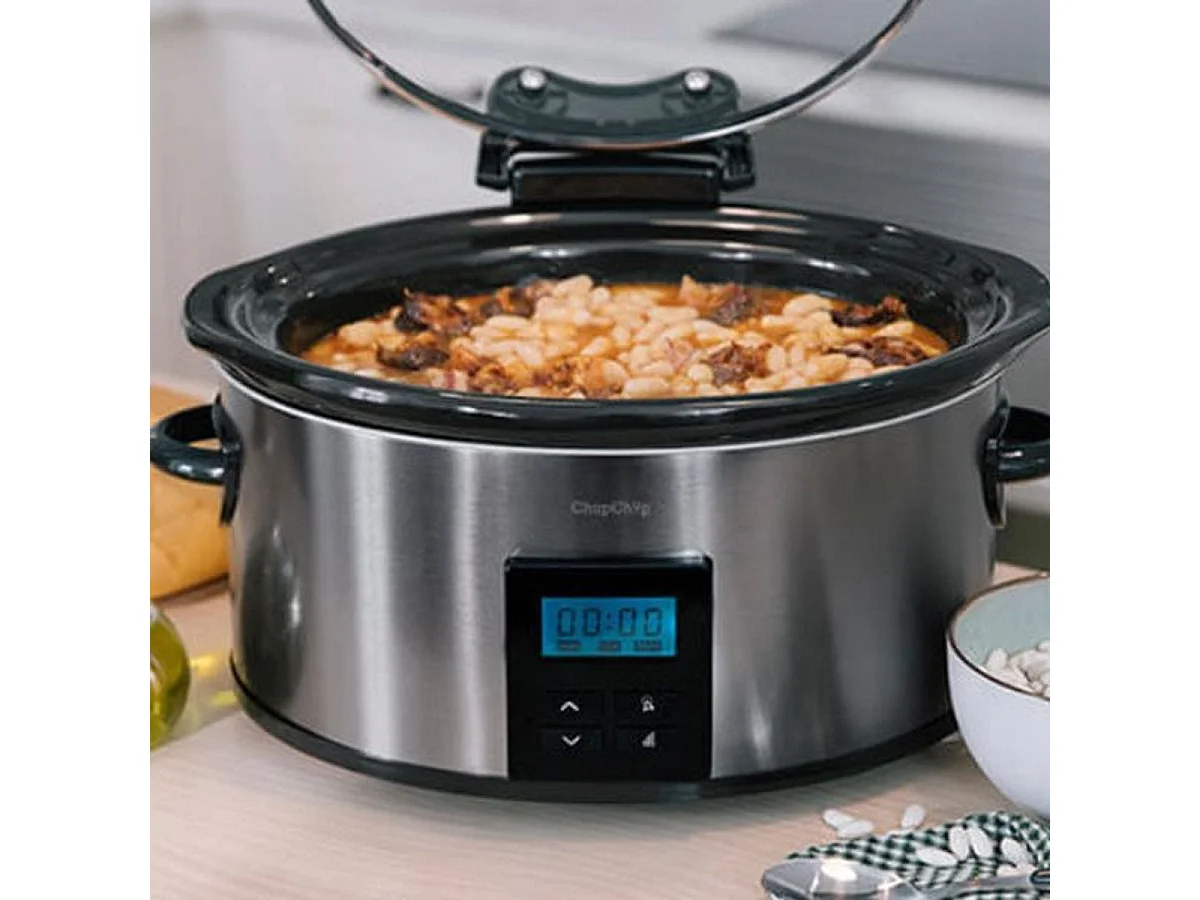 Olla de cocción lenta Cecotec Chupchup Matic 5,5L inox