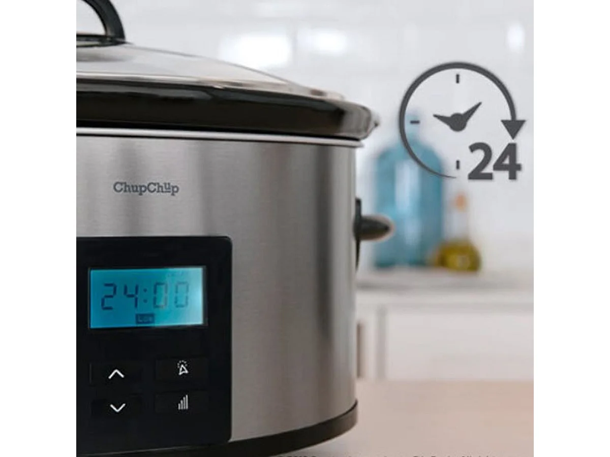 Olla de cocción lenta Cecotec Chupchup Matic 5,5L inox