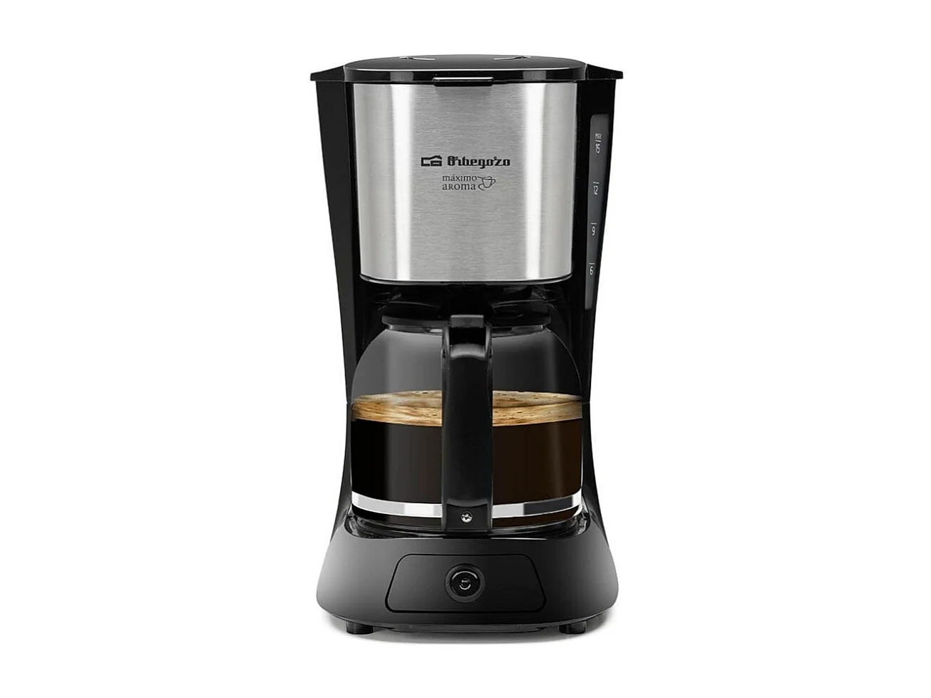 Cafetera de goteo Orbegozo CG4515 900W 1,5 filtro extraíble 15 tazas negro
