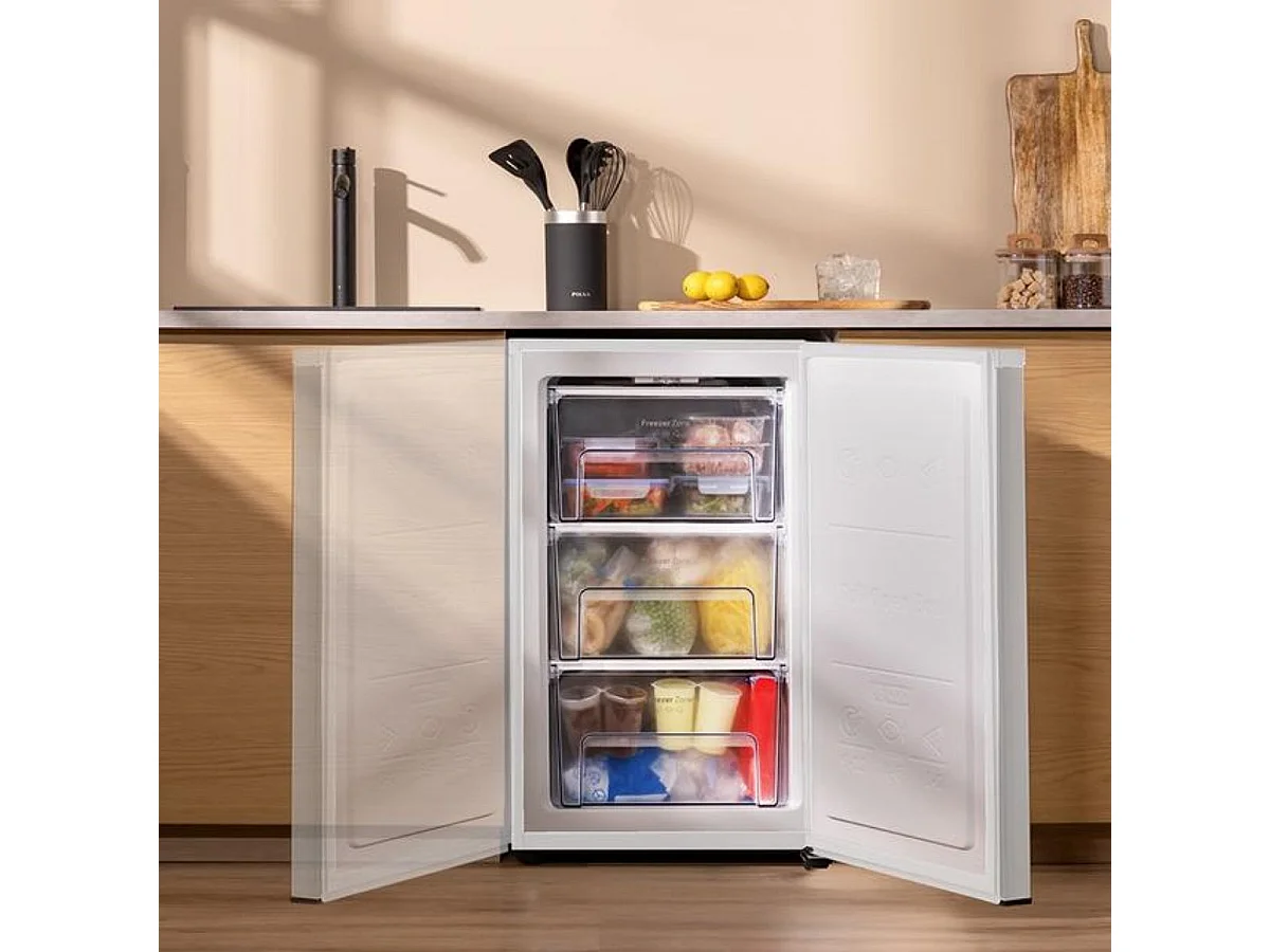 Congelador vertical Cecotec Bolero CoolMarket TF 87L E blanco 83,6 cm