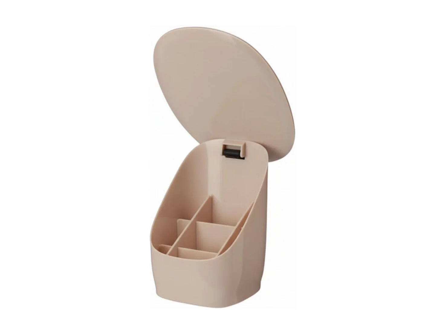 Espejo Pretty con almacenamiento beige 52x39x24 cm