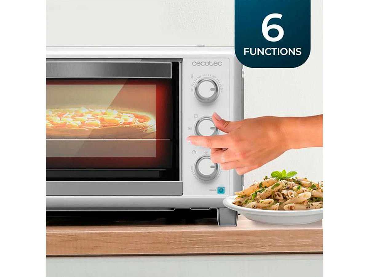 Four Cecotec Bake e Toast 2600 26 L 1500 W Blanc