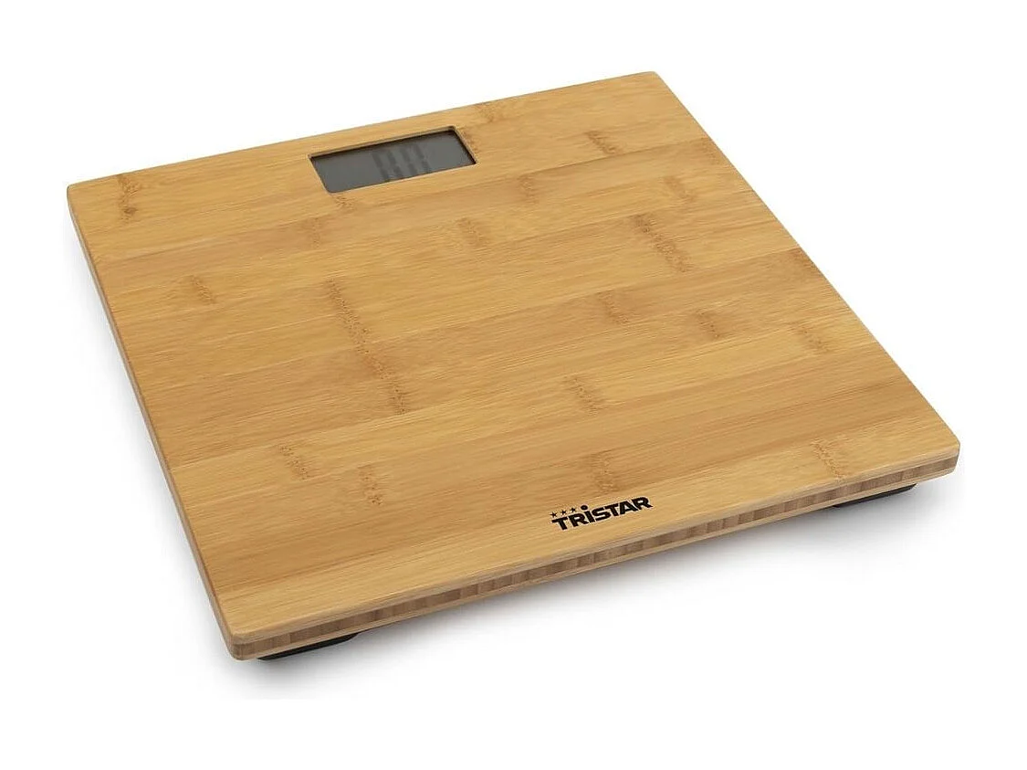 Báscula de baño Tristar WG2432 pantalla LCD 180kg natural
