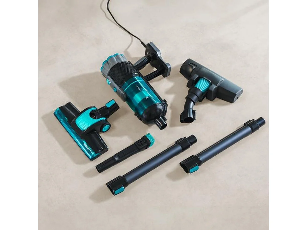 Cecotec Conga 700 PowerHead Aspirapolvere elettrica AC Secco Senza sacchetto 0,5 L Nero