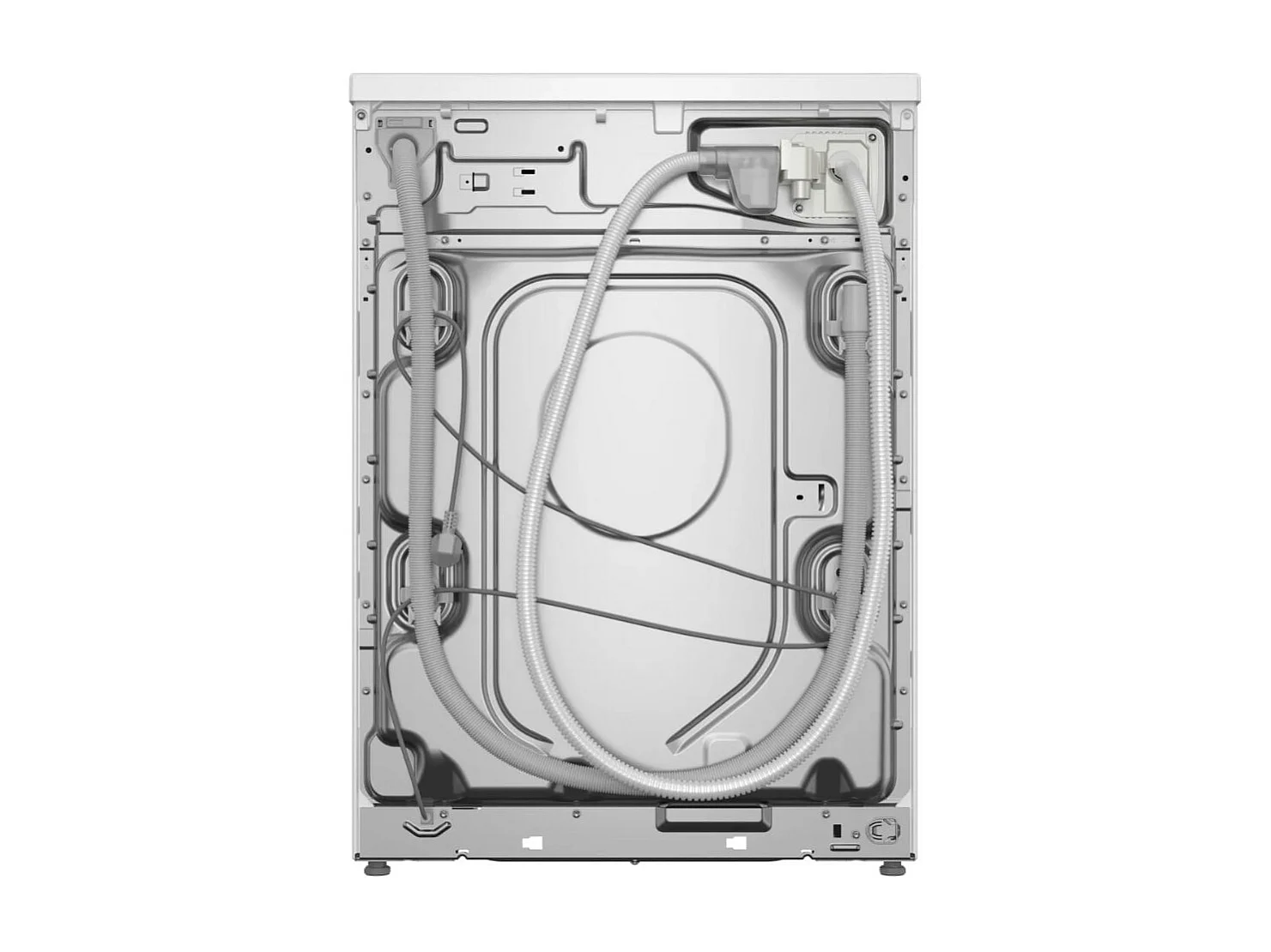 Lavadora carga frontal Bosch WGH244A0ES 9kg 1400 rpm A blanco/negro 59,8 cm