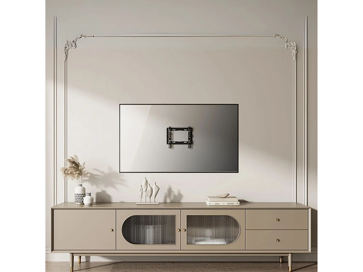 Soporte de TV Fonestar FIX-022EN 23''-55'' extraplano para pared negro