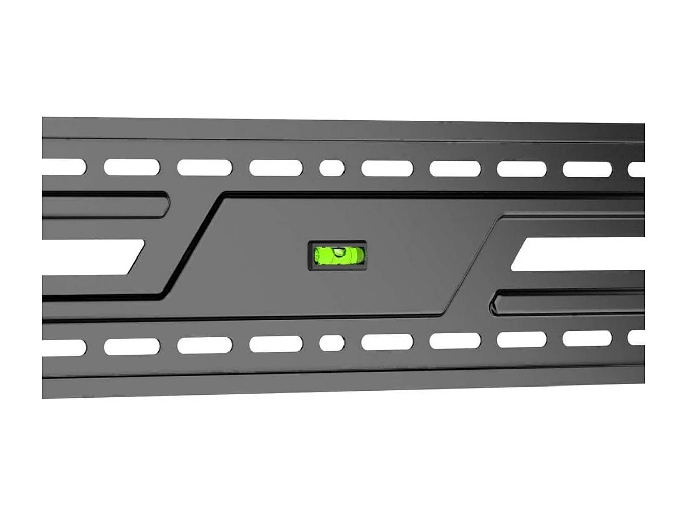 Soporte de TV Aisens WT100F-317 43"-100" ultradelgado + nivel de burbuja para pared negro