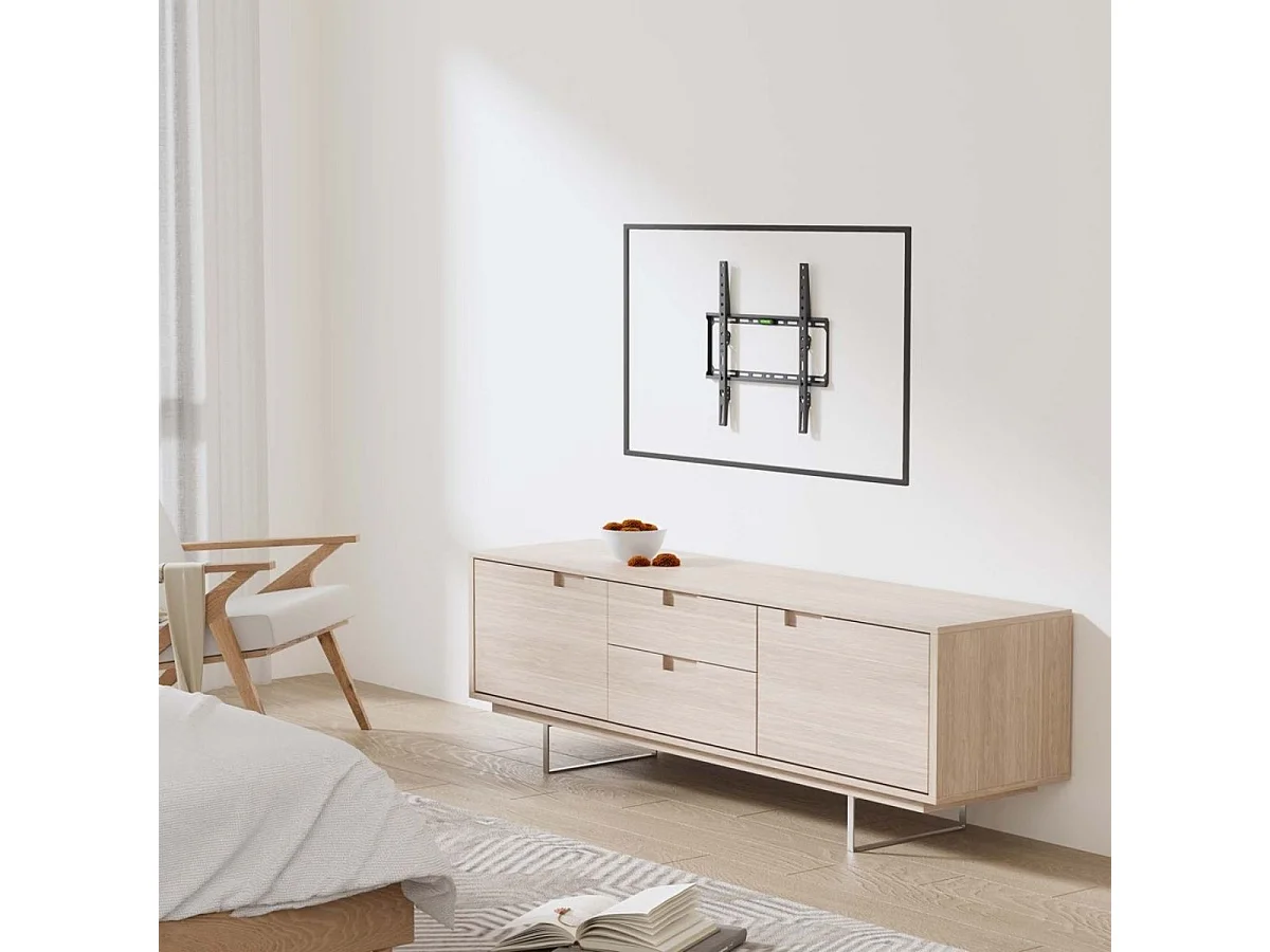 Soporte de TV Aisens WT75F-389 32''-75'' ultra delgado negro