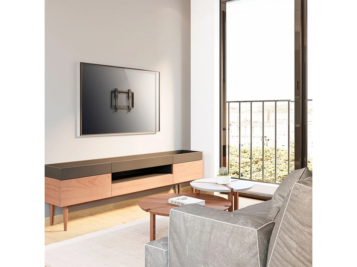 Soporte de TV Aisens WT42T-159 23''-42'' inclinable pared negro