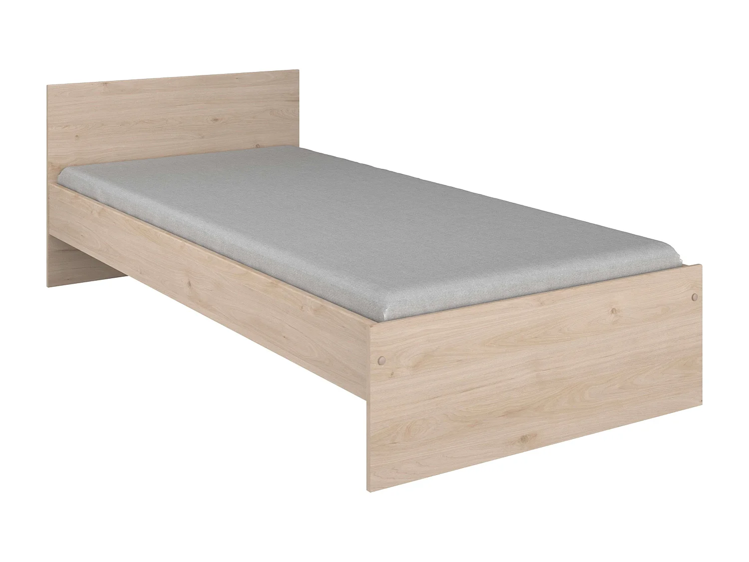 Cama Juvenil Child Roble Jackson con 2 cajones 90x190 cm
