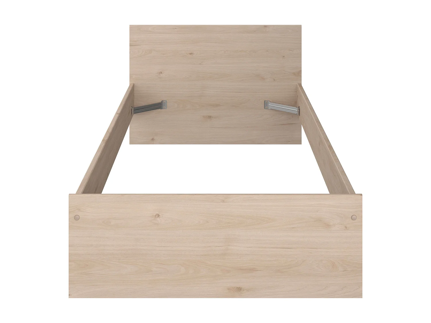 Cama Juvenil Child Roble Jackson con 2 cajones 90x190 cm