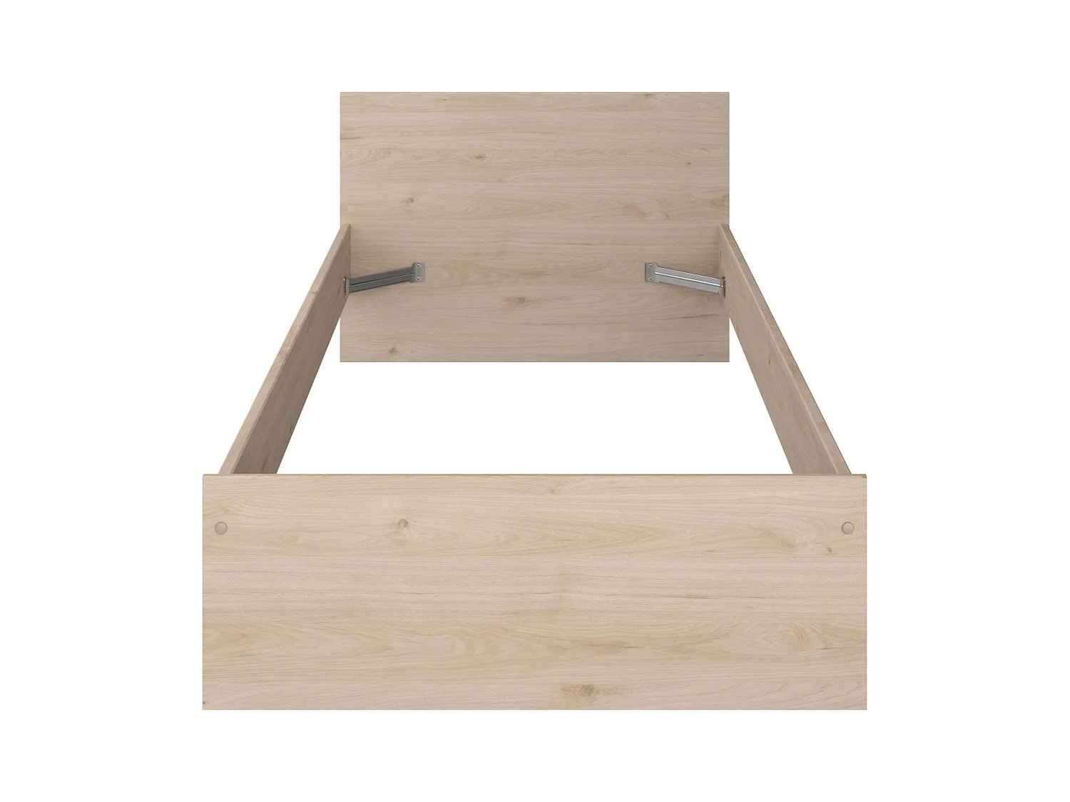 Cama Infantil Oak Jackson 90x190 cm Quarto Jovem Moderno