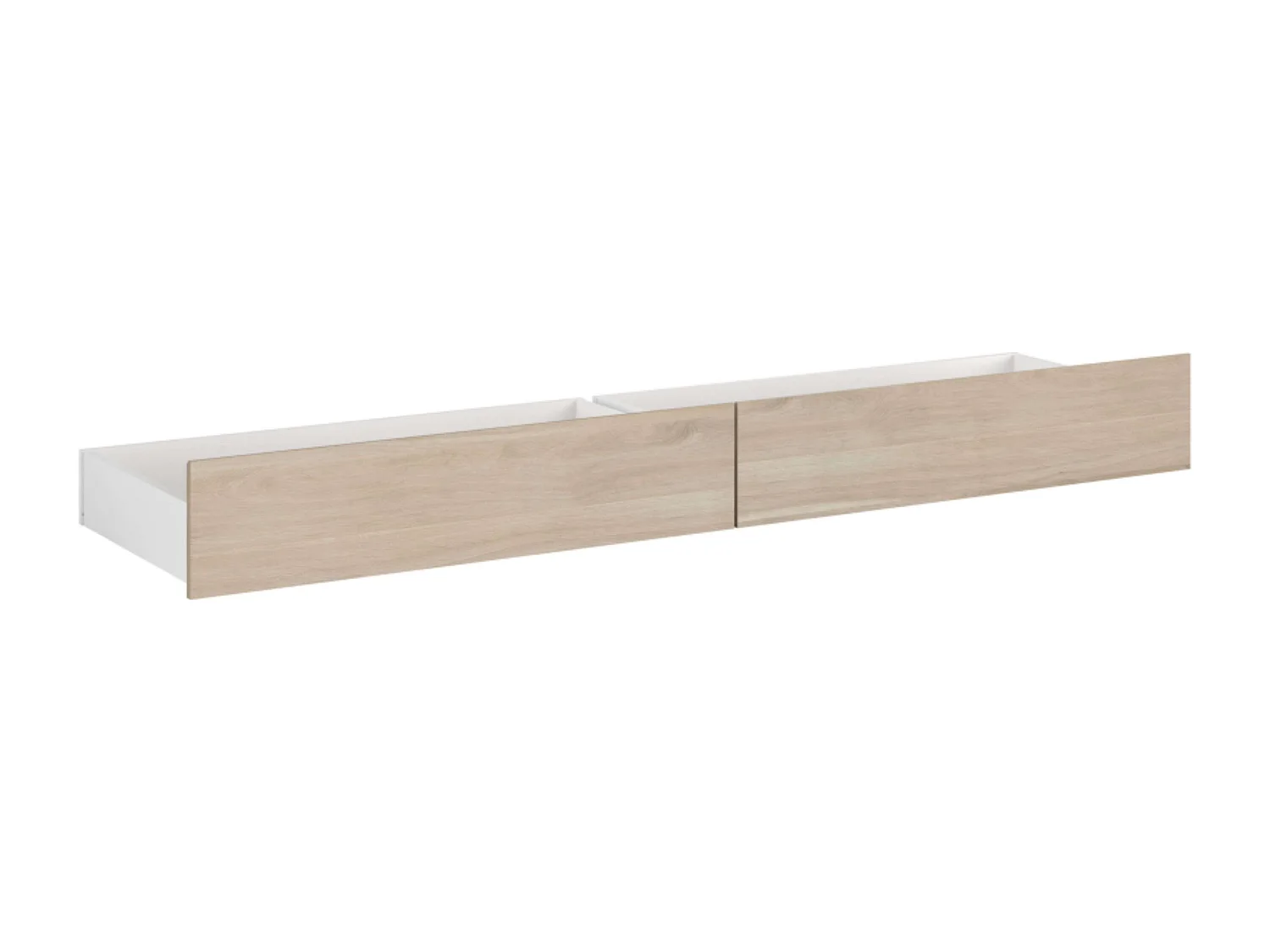 Cama Juvenil Eik con 2 Cajones Roble Japonés 90x190-200