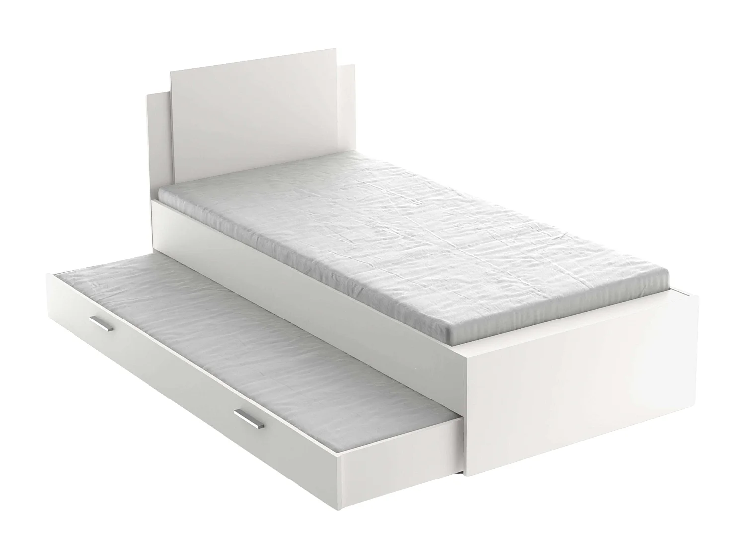 Cama Nido Juvenil Life con Cajón Blanco Mate 90X190-200 cm