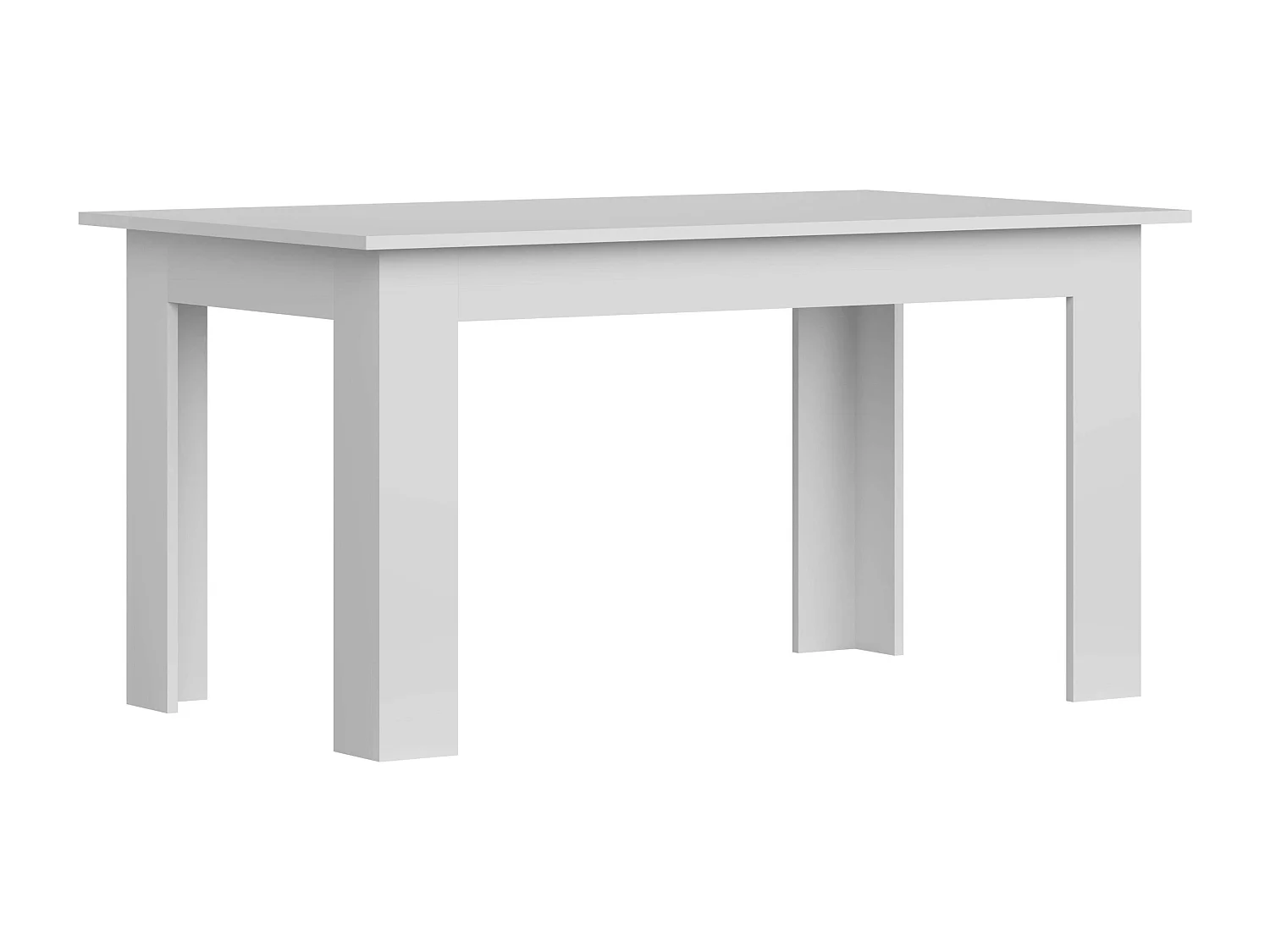 Pack Muebles Salón Cascade: Mueble TV, 2 Módulos, Estantería, Mesas Blanco Mate