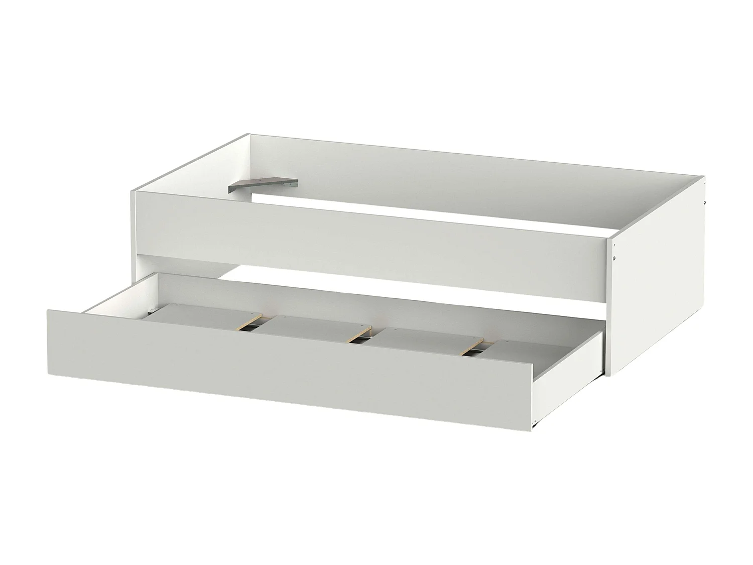 Pack Muebles Dormitorio Juvenil Tibet Blanco Mate (Cama 90 + Armario + Cómoda)