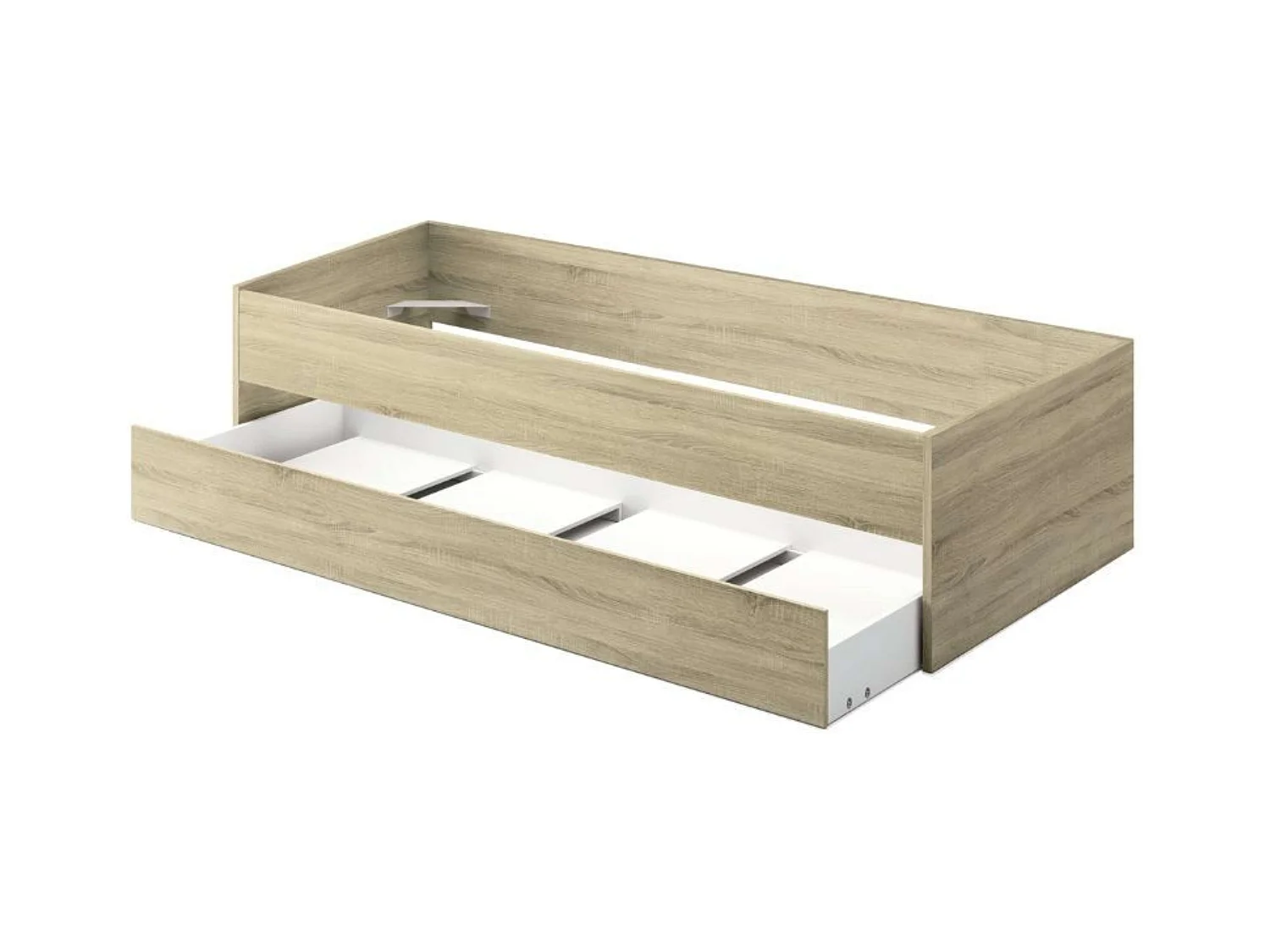 Pack Muebles Dormitorio Juvenil Tibet Roble (Cama 90x190 + Armario + Cómoda)