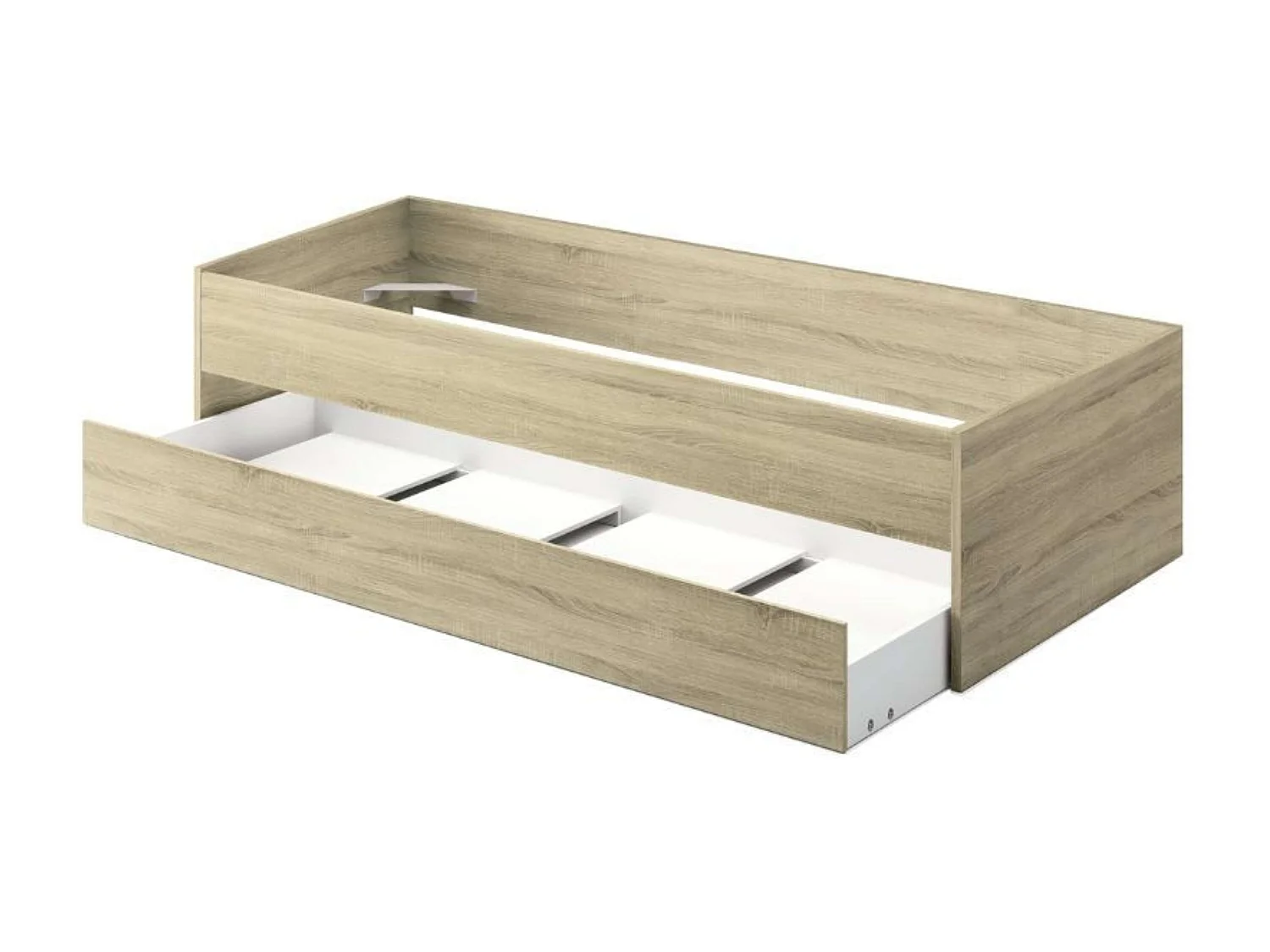 Pack Muebles Dormitorio Juvenil Tibet Roble (Cama 90x190 + Armario + Cómoda)