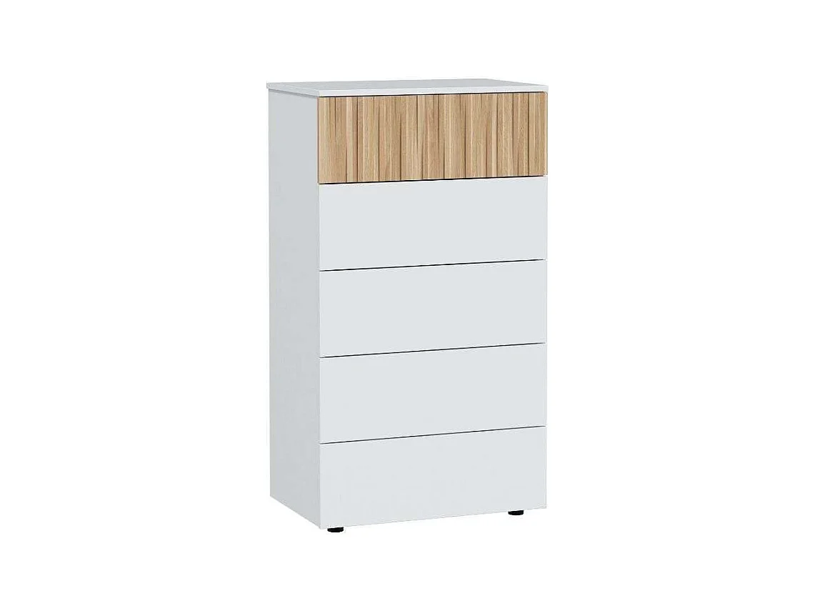 Pack Dormitorio Etnha: Cabecero, 2 Mesitas, Cama c/Cajones, Cómoda