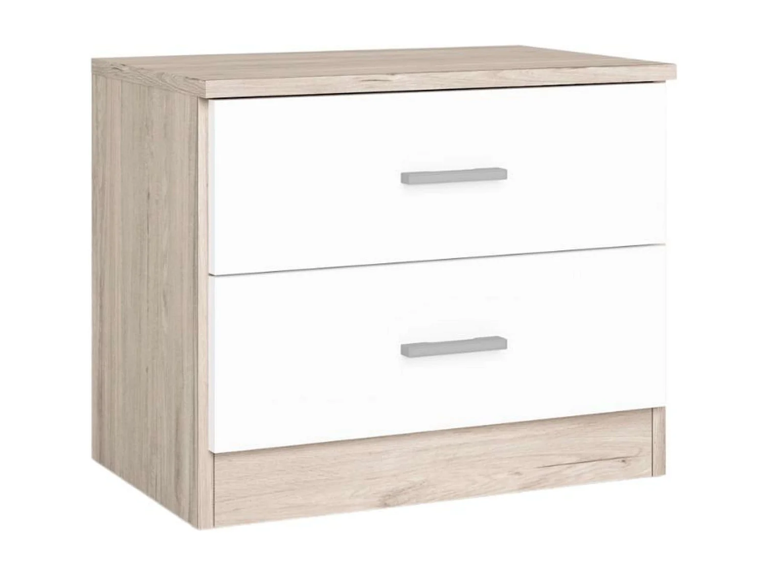 Quarto de casal completo Sahara/Branco moderno 150 cm