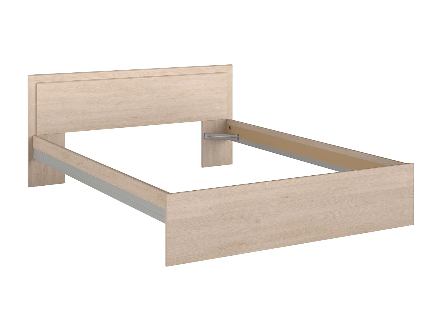 Pack Muebles Dormitorio Matrimonio Estilo Industrial Moderno Baltic Roble