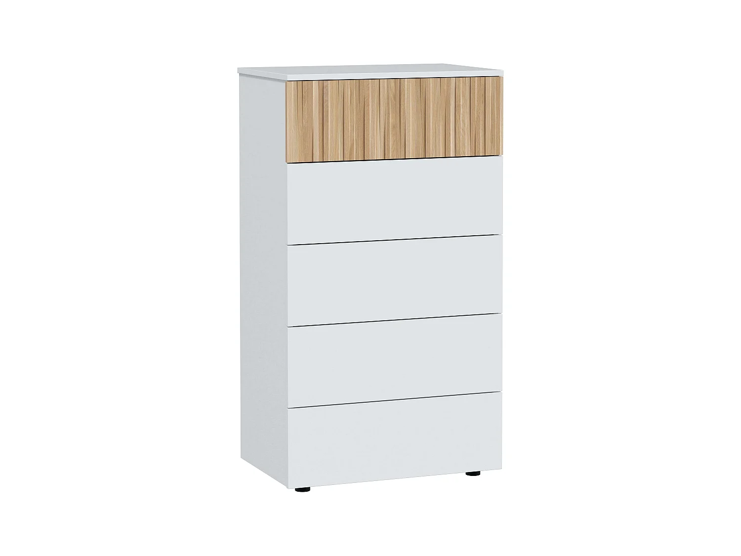 Dormitorio Nórdico Completo Natur y Blanco Artik Muebles