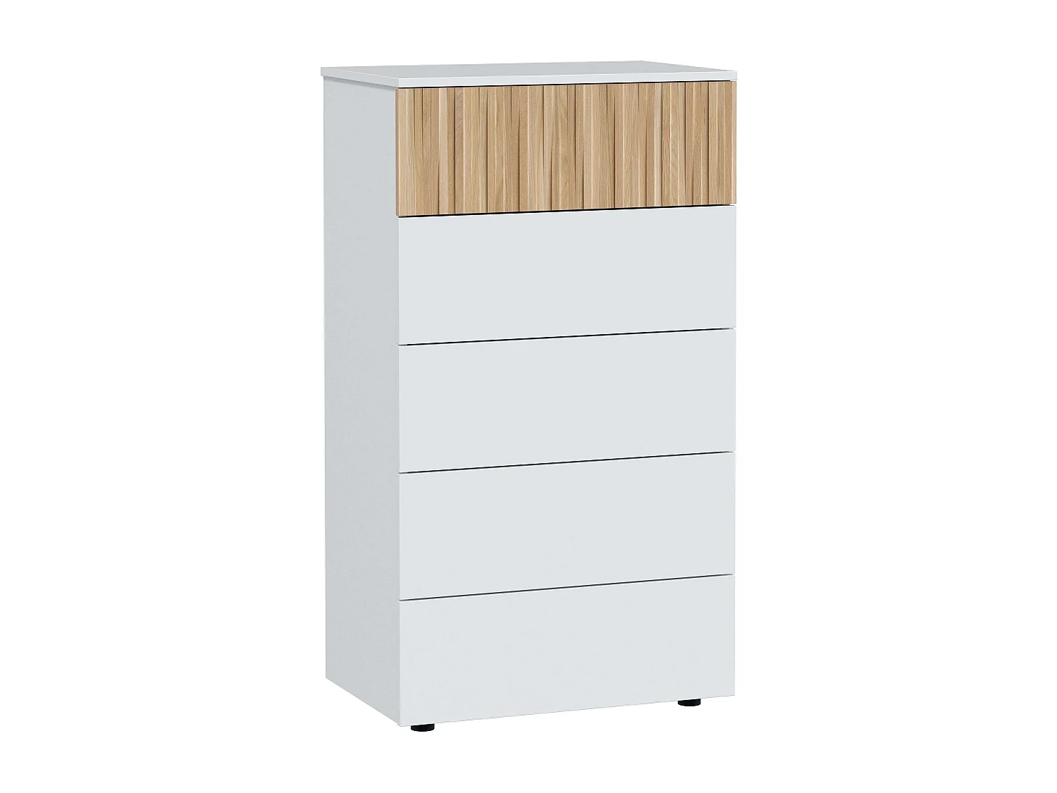 Dormitorio Nórdico Completo Natur y Blanco Artik Muebles