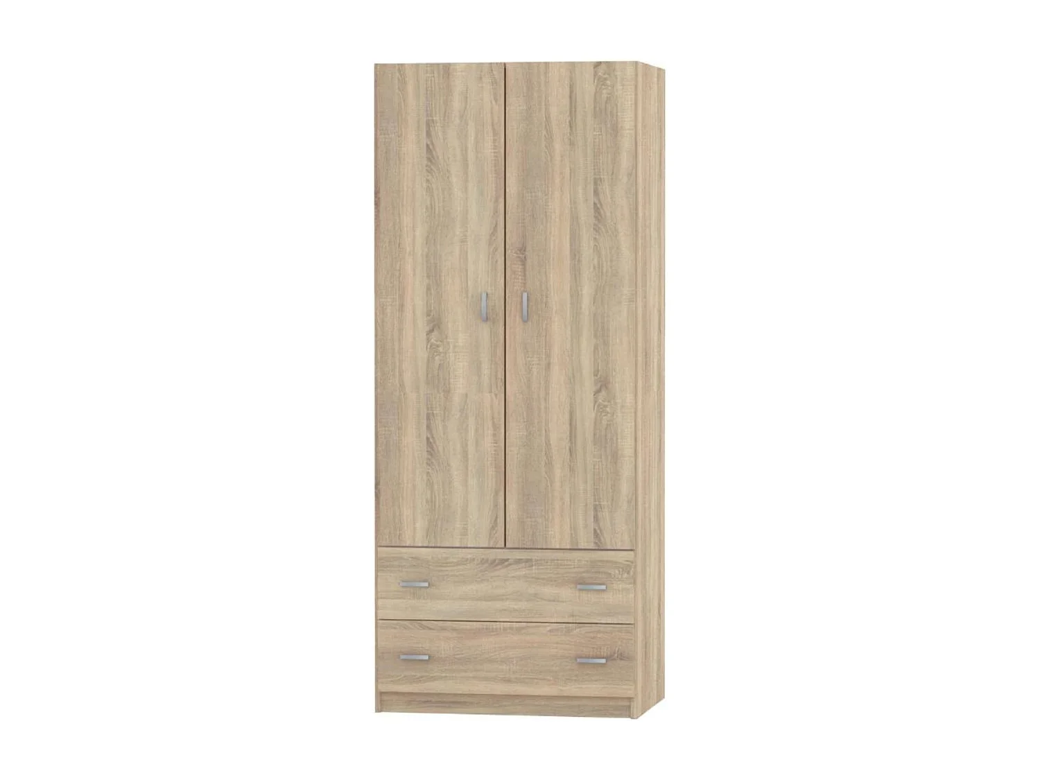 Muebles Dormitorio Tibet Natural Roble Cambrian (Cama 105x190 cm)