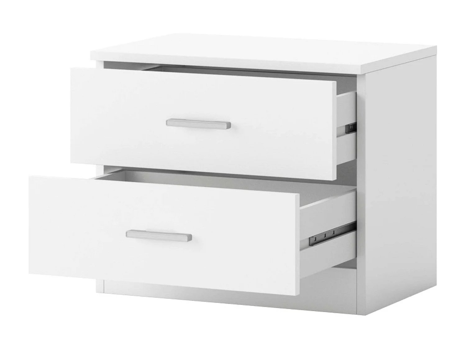 Pack muebles dormitorio Couple blanco mate, dormitorio moderno