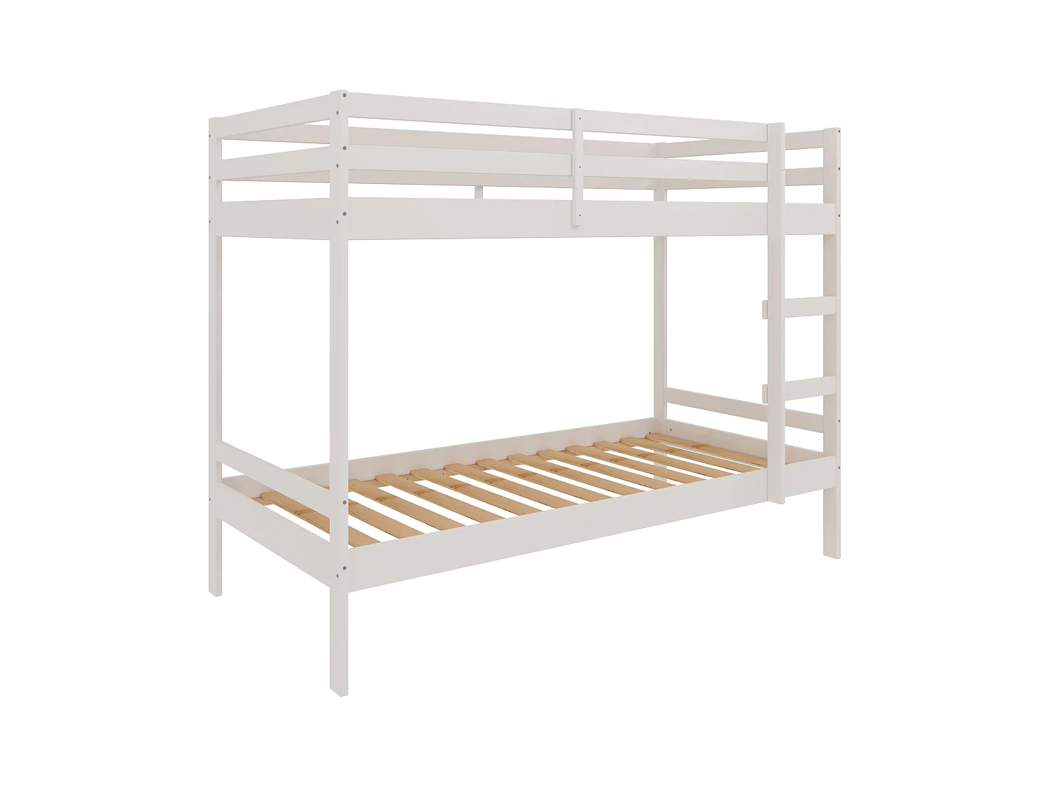 Litera Juvenil Rabbit con Cajón Inferior Blanco Moderno 195x152x101 cm