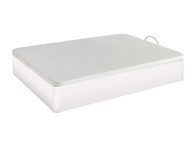 Cama Canapé 105x190 cm Base Tap. Blanco