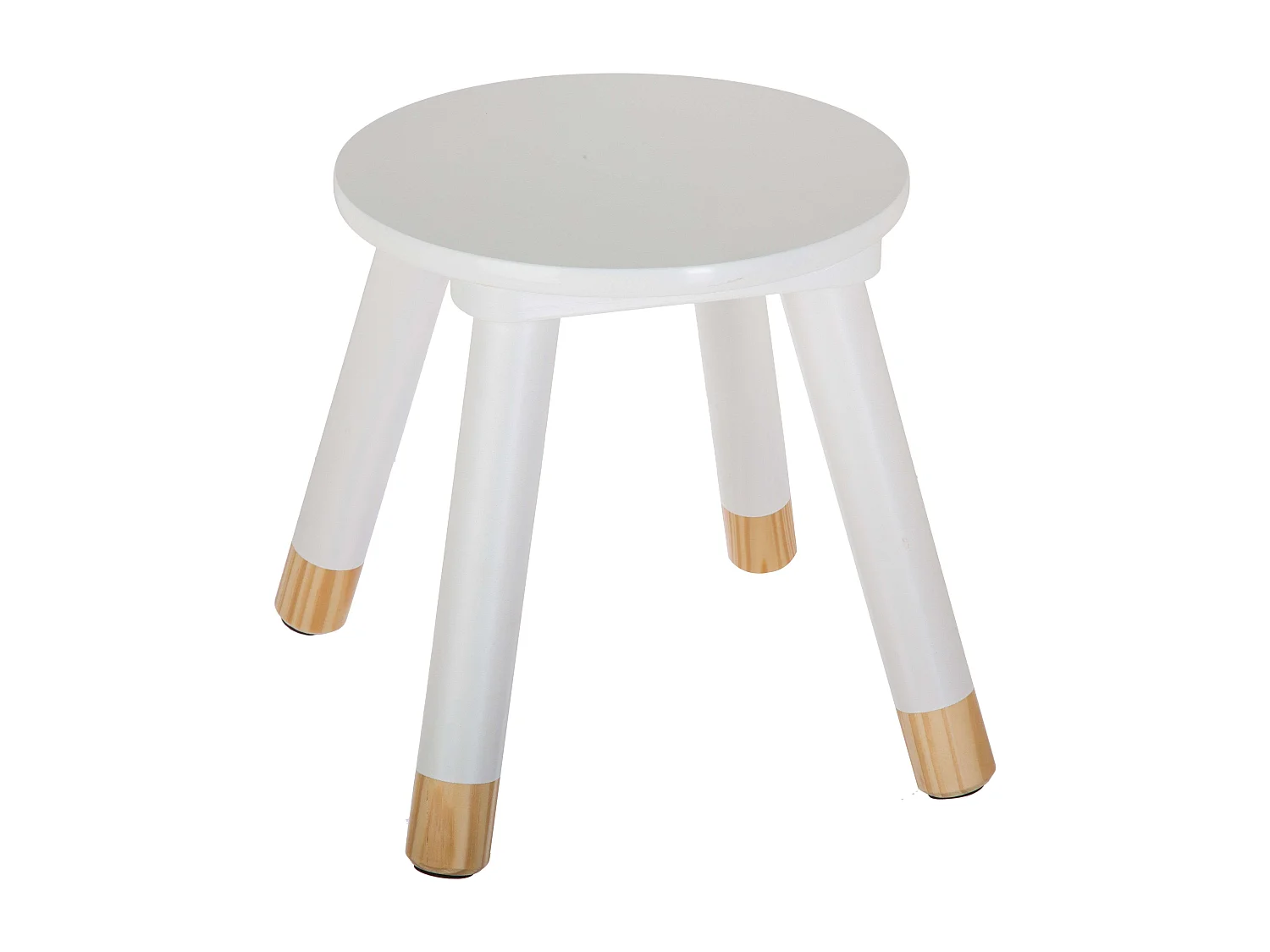 Pacote Infantil Mesa + Cadeira + Banco Douceur Melamina Branco