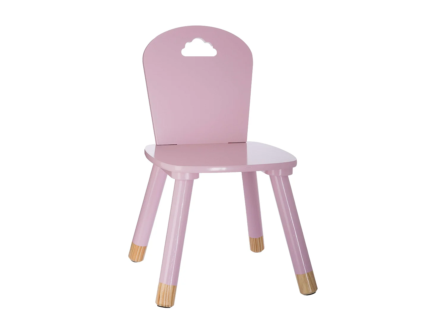 Pack Infantil Mesa Silla Douceur Melamina/Madera Rosa Muebles Niños
