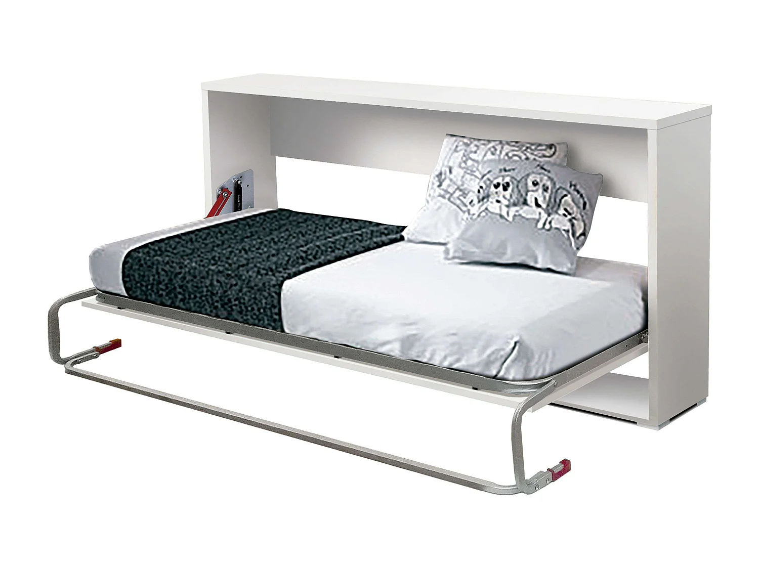 Cama Nido Abatible Juvenil Blanco 90x190 cm