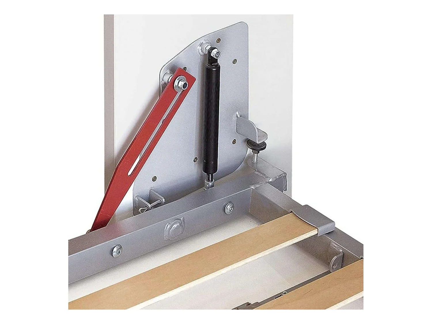 Cama Plegable 135x190 cm Juvenil Invitados Abatible Horizontal Blanco