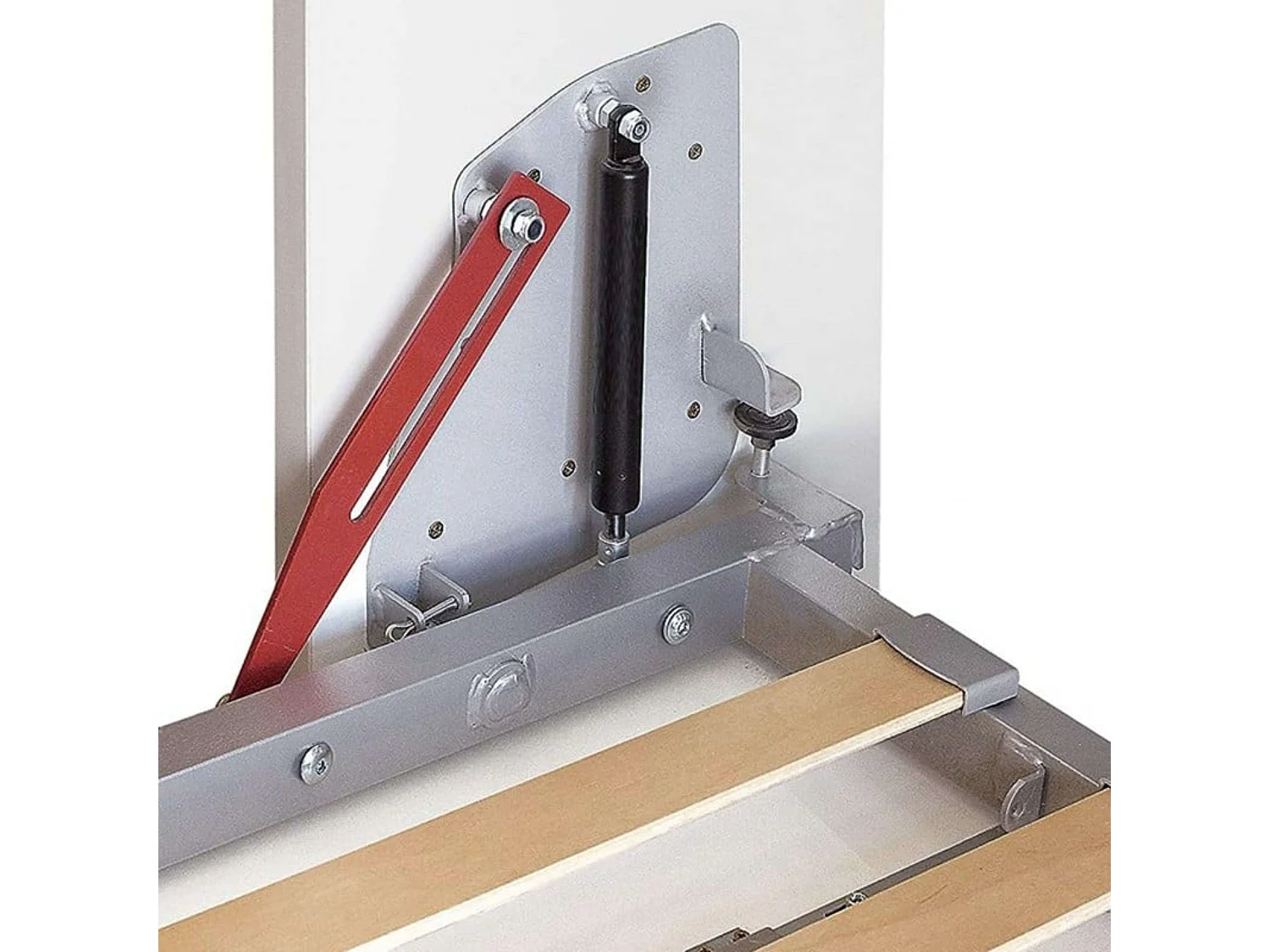 Cama Plegable 135x190 cm Juvenil Invitados Abatible Horizontal Blanco