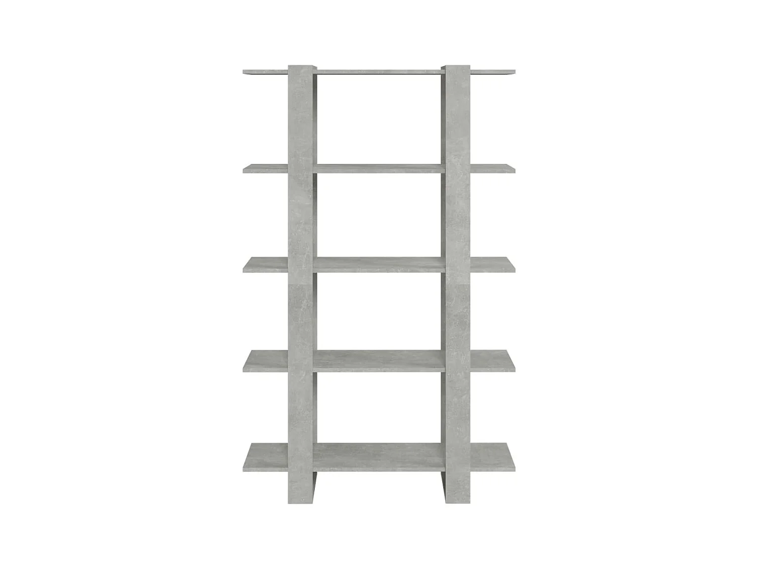 Annandale  Bibliothèque/Séparateur de pièce Gris béton 100x30x160 cm