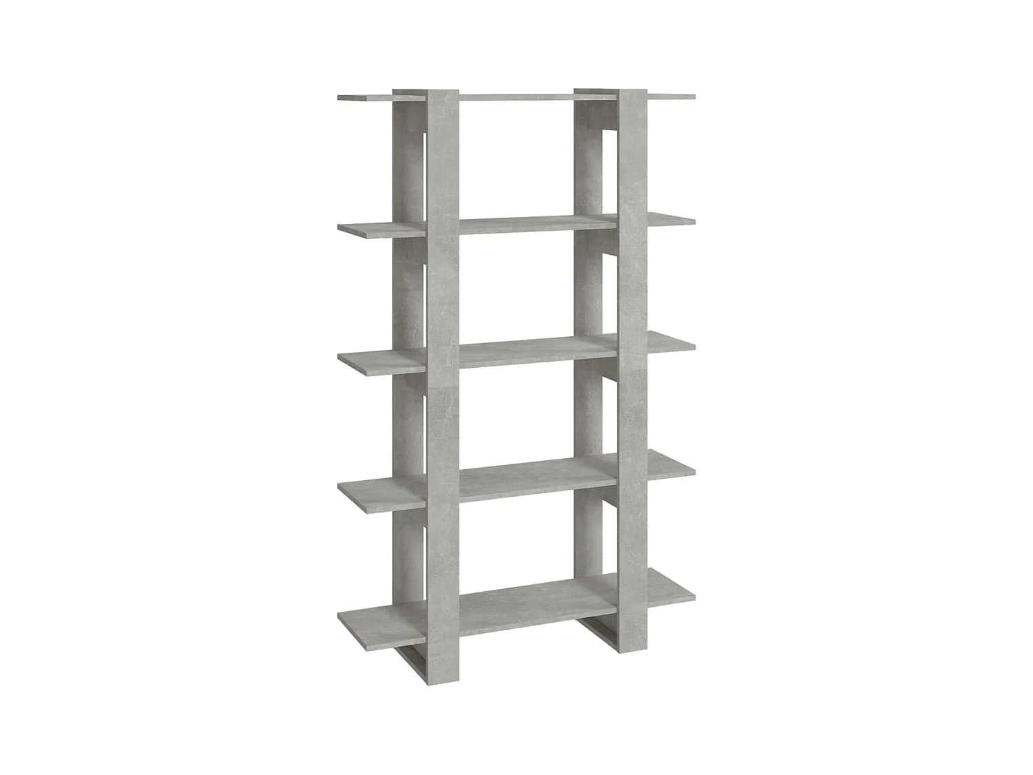 Annandale  Bibliothèque/Séparateur de pièce Gris béton 100x30x160 cm