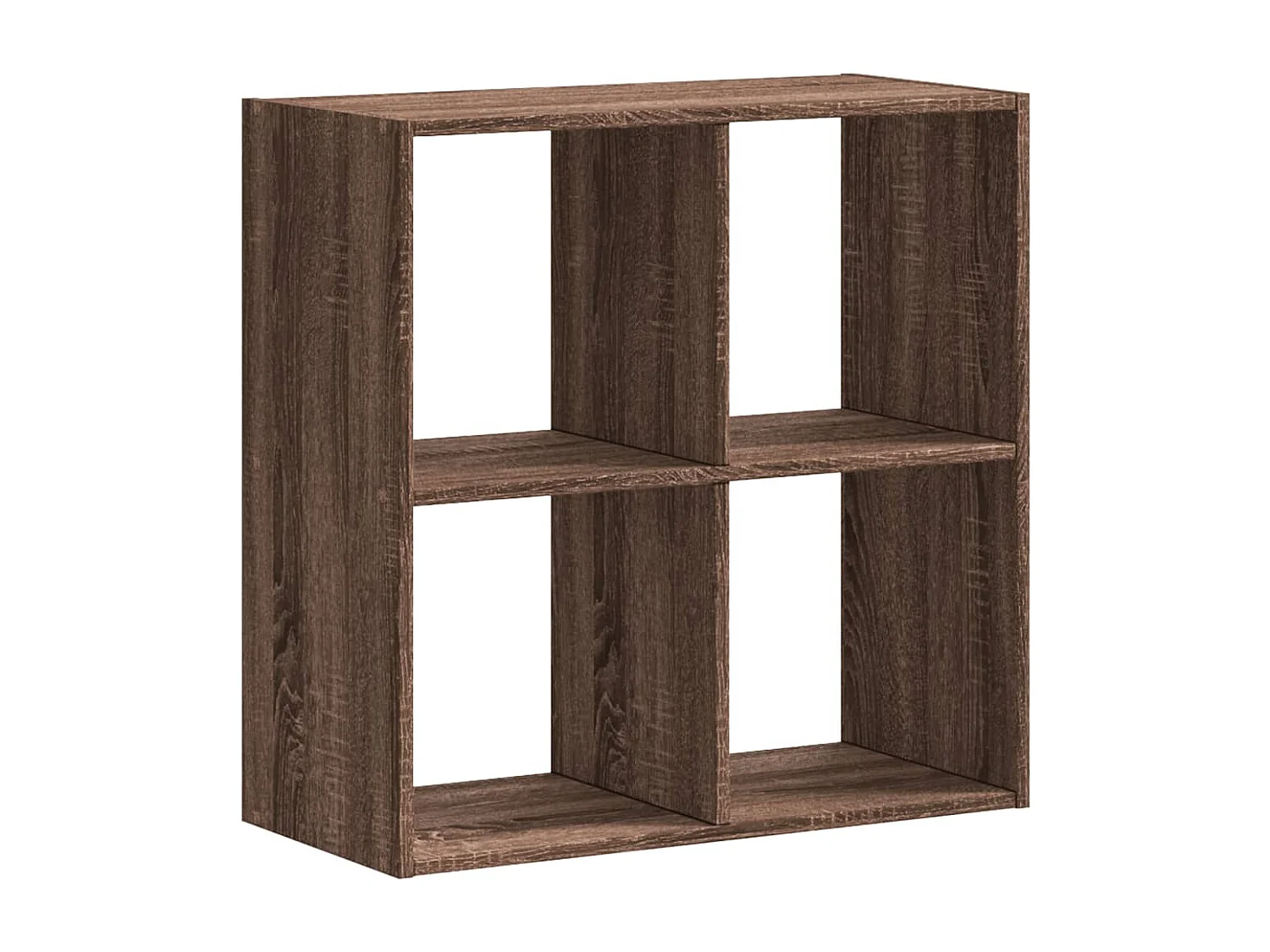Digna  Bibliothèque chêne marron 68,5x32x68,5 cm bois d'ingénierie