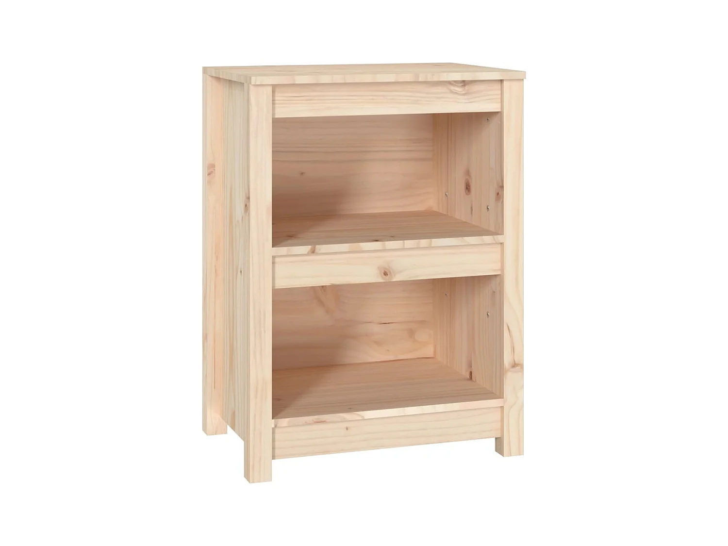 Laurens  Estantería madera maciza de pino 50x35x68 cm