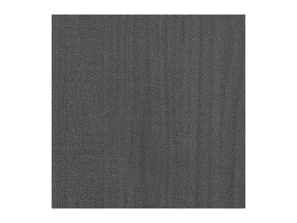 Alisha  Bibliothèque/Séparateur de pièce Gris 80x35x103 cm Pin massif