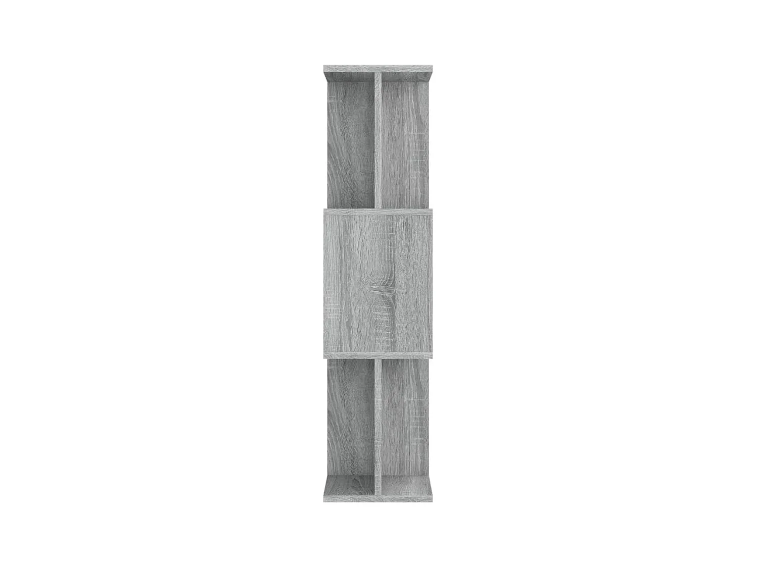 Gyran  Bibliothèque/Cloison Sonoma gris 80x24x96 cm Bois d'ingénierie