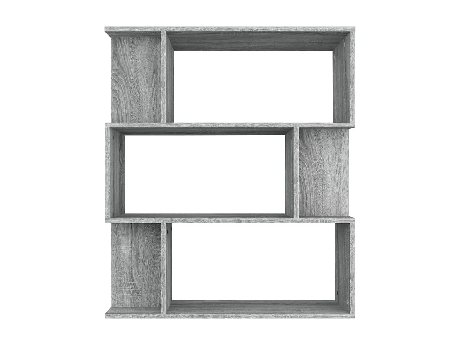 Gyran  Bibliothèque/Cloison Sonoma gris 80x24x96 cm Bois d'ingénierie