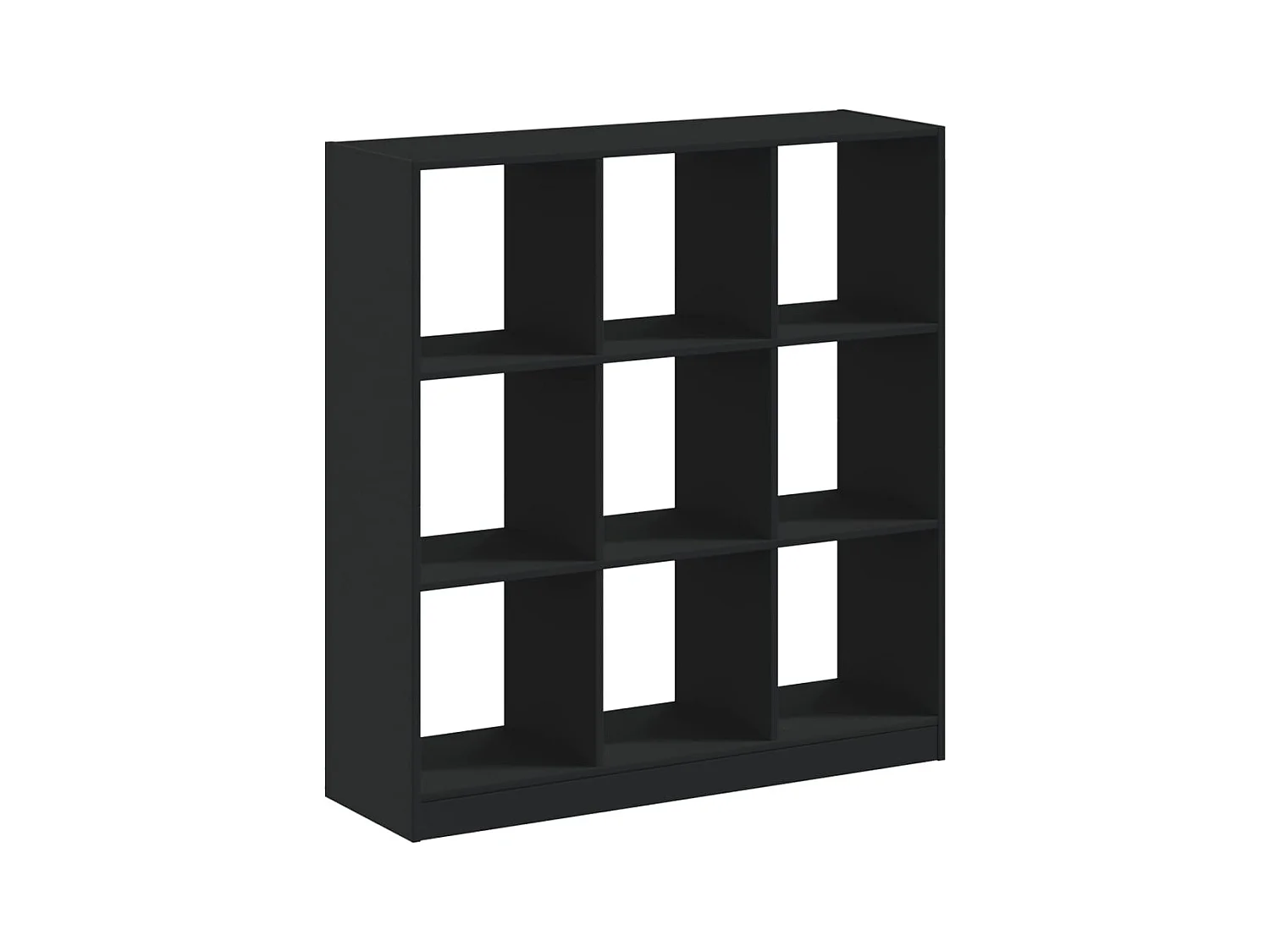 Zico  Boekenkast 102x32x108 cm bewerkt hout zwart