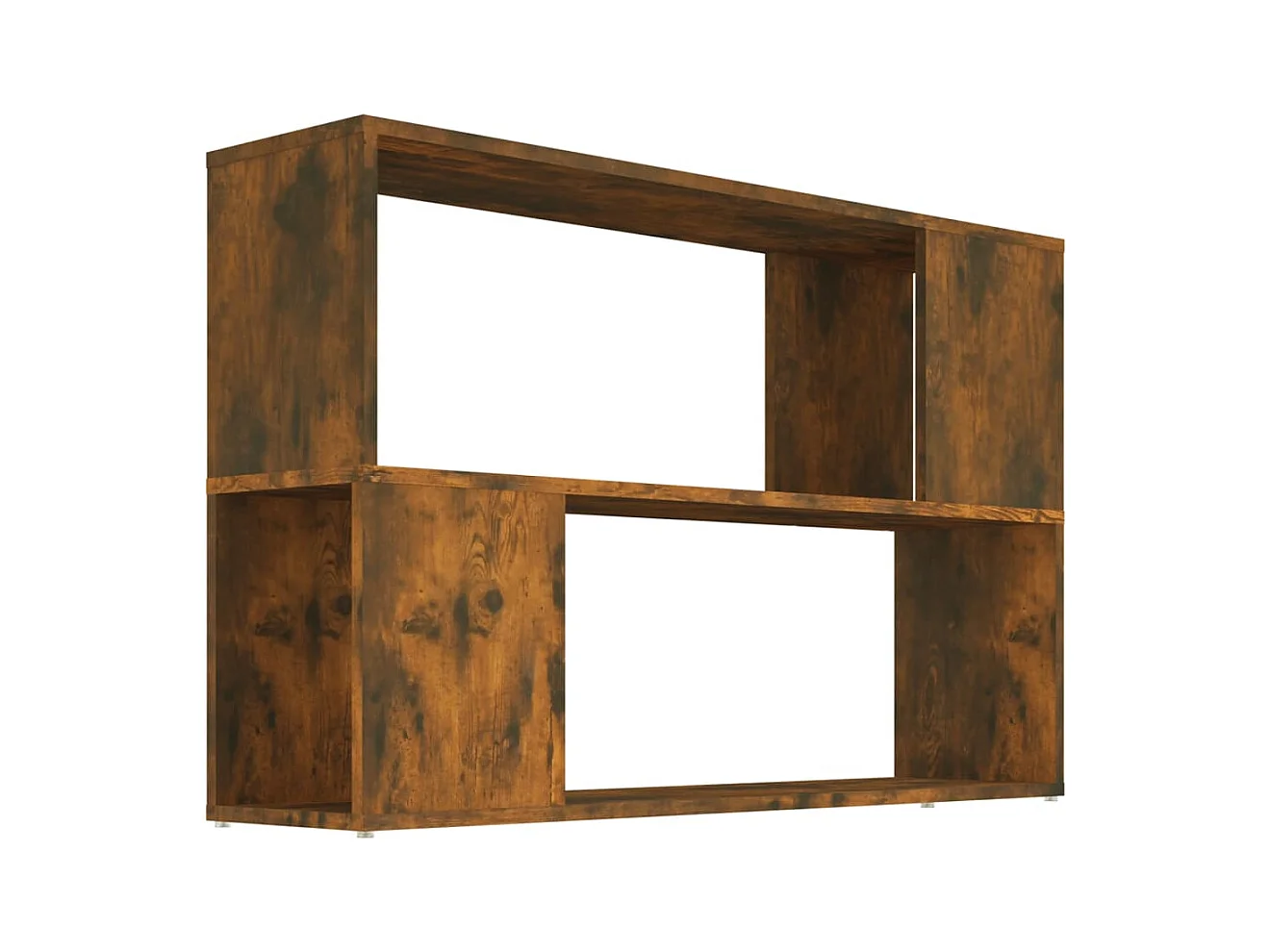 Norman  Bibliothèque Chêne fumé 100x24x63 cm Bois d'ingénierie